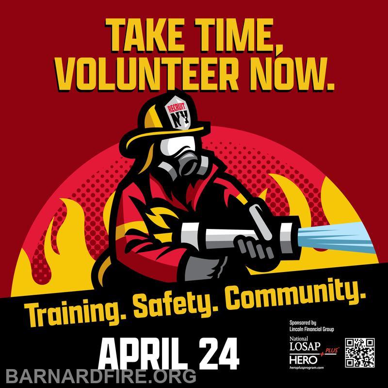 Recruit NY April 24th Barnard Fire District
